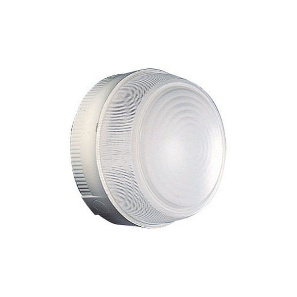 Luminario TONDA ES 230 100W E27 clase II gris RAL7035 IP55