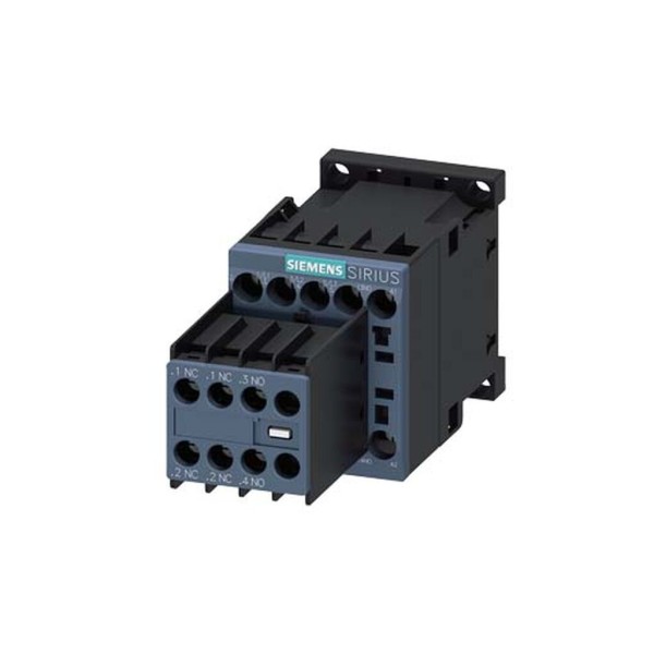 CONTACTOR, AC-3, 4KW/400V, 2NA+2NA, DC 24V, 3POL, TAM. S00 BORNES DE TORNILLO BLOQUE CONTACTOS AUX. DESMONT.