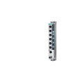 SIMATIC ET 200, PROFINET ET 200eco PN con 8 SD DC 24V/0,5A: 4 x M12, asignación doble, 1 fuente alimentación carga SD: grado de