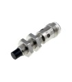 Inox Corto 3h NoEnr 4mm M8 PNP NA Conector M12 E2AS08KN04M1B1OMC