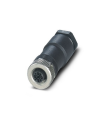 Conector enchufable SACC-M12FSS-3PECON-PG11-M