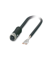 Cable SAC-4P-2,0-28R/FS SCO RAIL para sensores/ actuadores