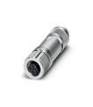 Conector SACC-M12FSB-2PL SH PB, para sistema de bus