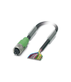 Cable SAC-17P-5,0-PUR/FS SCO para sensores/ actuadores