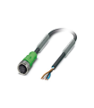 Cable para sensor actuador SAC-4P2,0PUR/M12FS