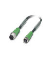 Cable SAC-3P-M12MS/3,0-PUR/M 8FS para sensores/ actuadores