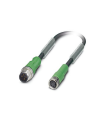 Cable SAC-4P-M12MS/0,6-PUR/M 8FS de sensores/ actuadores