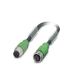 Cable SAC-5P-M12MS/5,0-PUR/M12FS SH