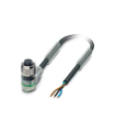 Cable SAC-3P-5,0-PUR/M12FR-2L para sensores/ actuadores