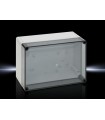 Caja policarbonato PK 254x180x111mm tapa transparente