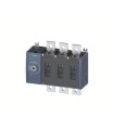 INTERRUPTOR-SECCIONADOR 630A, TAMANO 4, 3 POLOS ACCTO. FRONTAL A IZDA. UNIDAD BASE SIN MANETA CONEXION PLANA