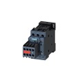 CONTACTOR, AC-3, 11KW/400V, 2NA+2NC, DC 24V, CON VARISTOR ENCHUFADO 3 POLOS, TAM. S0 BORNES DE TORNILLO BLOQUE CONT. AUX. NO DES