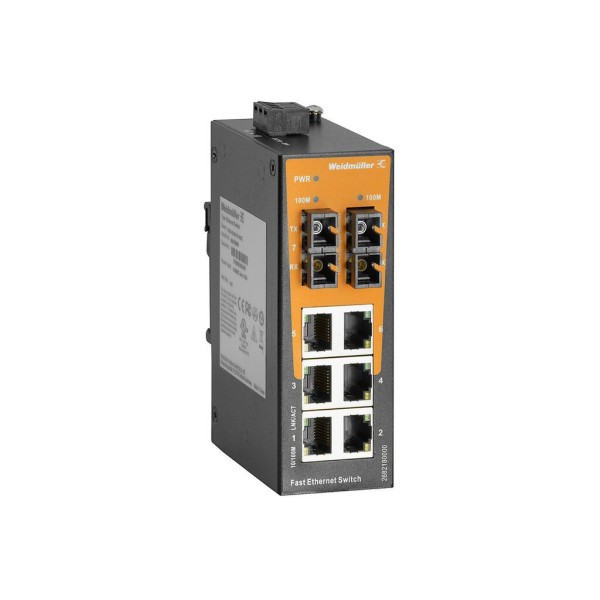 Interruptor Ethernet activo gestionado IE-SW-EL08-6TX-2SCS