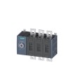 INTERRUPTOR-SECCIONADOR 400A, TAMANO 3, 3 POLOS ACCTO. FRONTAL A IZDA. UNIDAD BASE SIN MANETA CONEXION PLANA