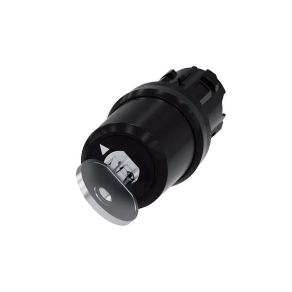 INTERRUPTOR DE LLAVE BKS, 22MM, REDONDO, PLASTICO, NO. DE CERRADURA E2 (VW), SIN LLAVE, 2 POSICIONES O-I, SOSTENIDO, ANGULO 90 G