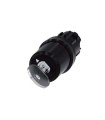 INTERRUPTOR DE LLAVE BKS, 22MM, REDONDO, PLASTICO, NO. DE CERRADURA E2 (VW), SIN LLAVE, 2 POSICIONES O-I, SOSTENIDO, ANGULO 90 G