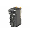 NX-series PROFINET Coupler, 2 ports, 63 I/O units, max I/O current 10 A, screwless push-in connector, delivered with end cover