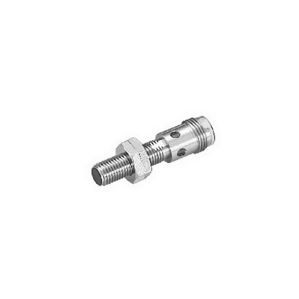 Inox Corto 3h Enr 2mm M8 PNP NA Conector M12