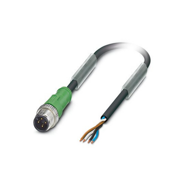 Cable para sensores/ actuadores SAC-4P M12MS/5,0-PVC