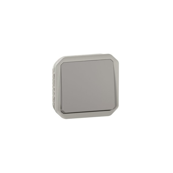 Pulsador NA Plexo modular, 10A, gris 069540L