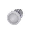 LAMPARA DE SENALIZACION, 22MM, REDONDO, METAL, BRILLANTE, BLANCO, LINSE, GLATT 3SU10516AA600AA0