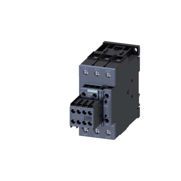 CONTACTOR 3 POLOS, TAMAÑO S2, 50A AC-3,  AC 230V,  22KW / 400V, 2NA+2NC, BORNES DE TORNILLO