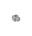 Base conector ILME 3P 10A gris GAECKF03