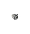 Clavija conector ILME 3P 10A gris