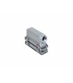 Conector ILME empotrable 10P-M25 salida lateral GAEMNZ10IO