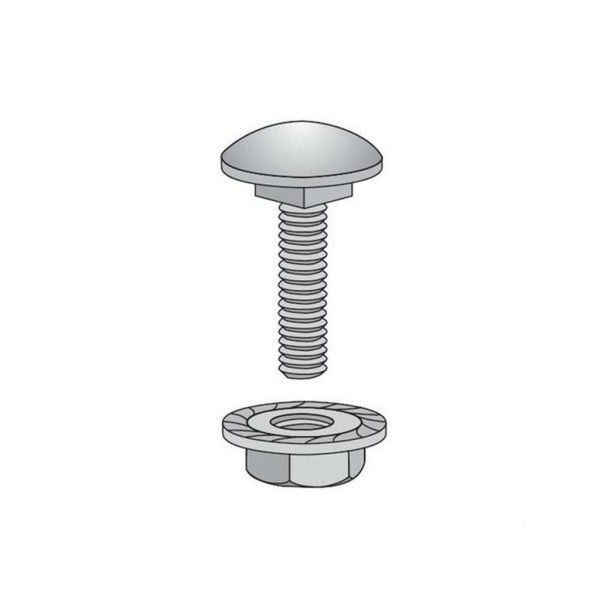 Kit tornillo tuerca / arandela cincado Z3 M6x12 TCA612Z3