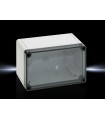 Caja policarbonato PK 180x110x90mm tapa transparente (2 Piezas)