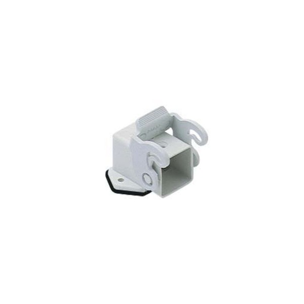 Zócalo angular conector ILME 3P 10A plástico